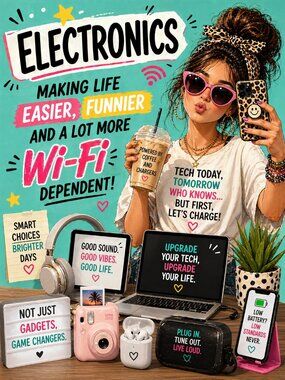 ELETRONICS ISOLDA OOAK